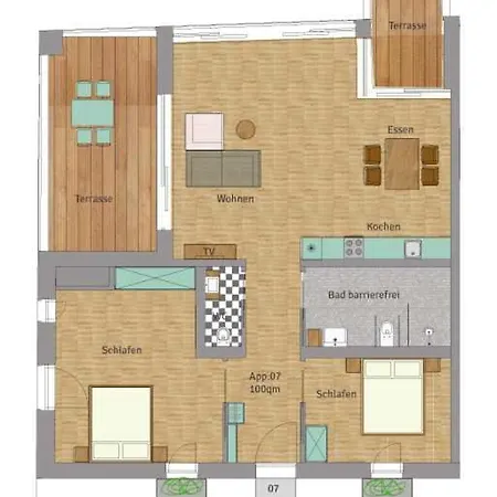 Z1-das Haus Daire Zwenkau